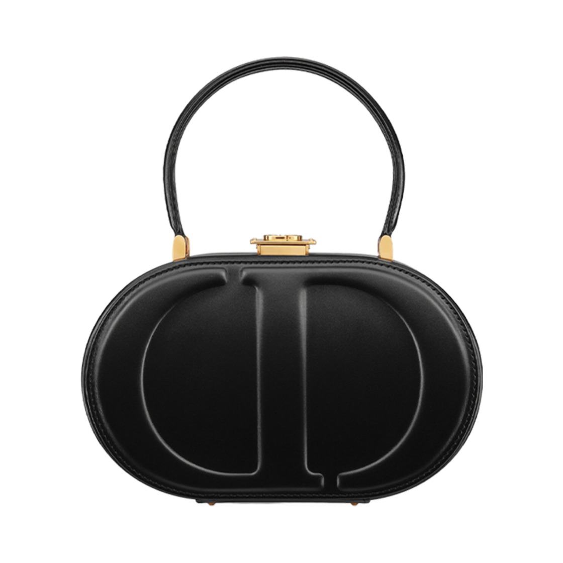 디올 CD 시그니쳐 오벌 백 블랙 CD 엠보스드 박스(Dior CD Signature Oval Bag Black CD Embossed Box) - 1
