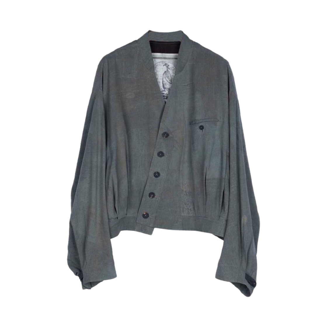 지기첸 기모노 봄버 그레이(Ziggy Chen Kimono Bomber Grey)