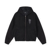 Stussy Canvas Insulated Work Jacket Black