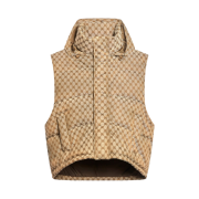Balenciaga x Gucci The Hacker Project Cocoon Puffer Gilet Beige