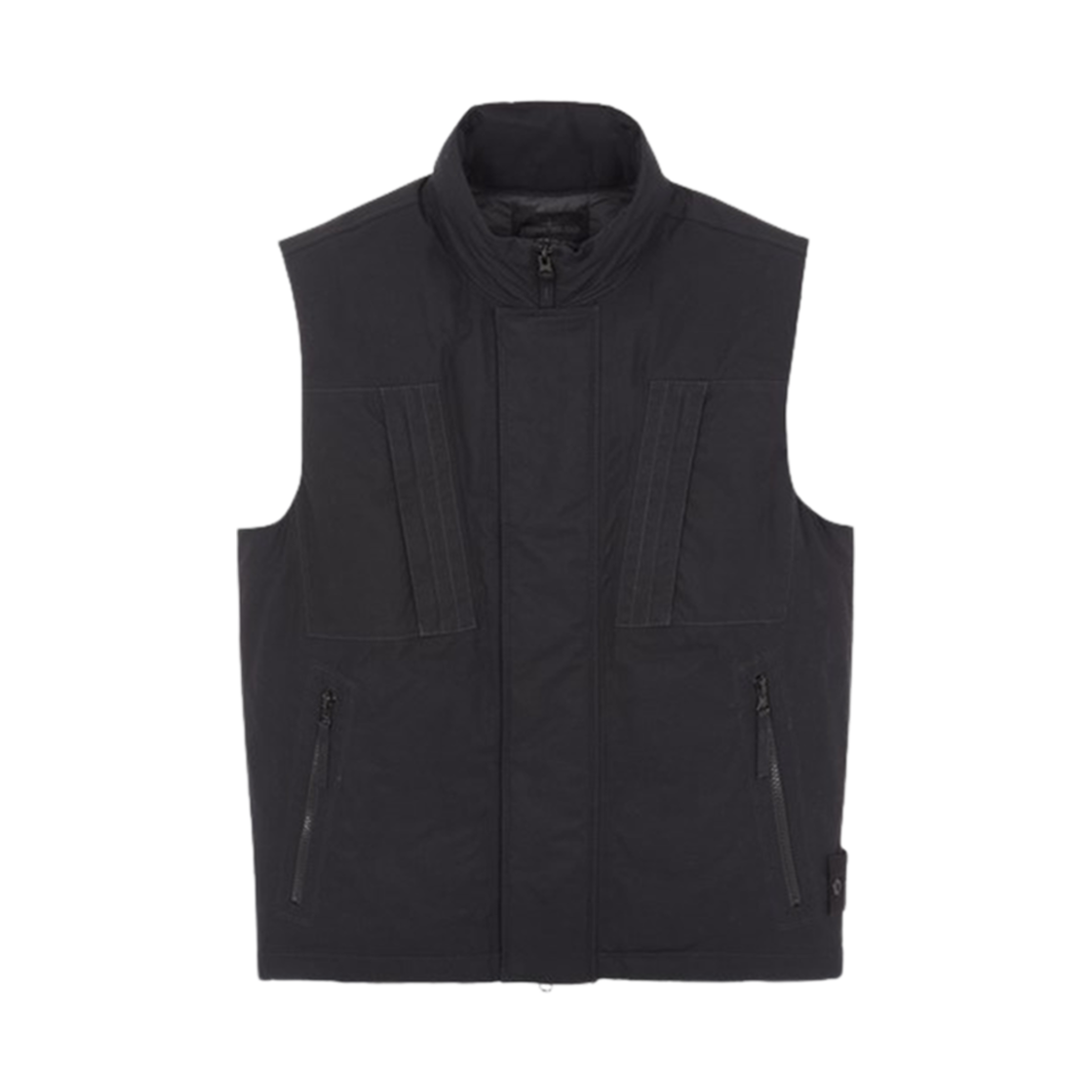 7915G08F1-V0029 Stone Island G08F1 Ghost Piece O-Ventile Down Vest Black - 23FW