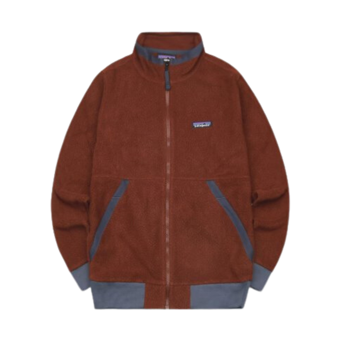 26125 Patagonia Shearling Fleece Jacket Fox Red
