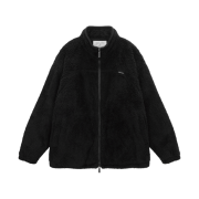 Matin Kim Back Logo Fleece Jumper Black