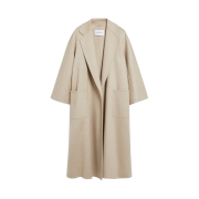 (W) Max Mara Ludmilla Icon Coat Sand