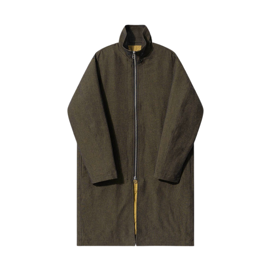 트락타트 필드 집업 패딩 코트 옐로우(Traktat Field Zip-Up Padded Coat Yellow)