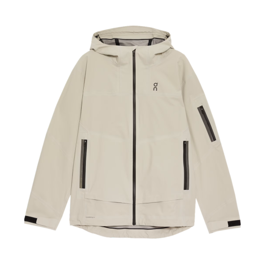 1WE10380554 (W) On Running Trek Jacket Sand