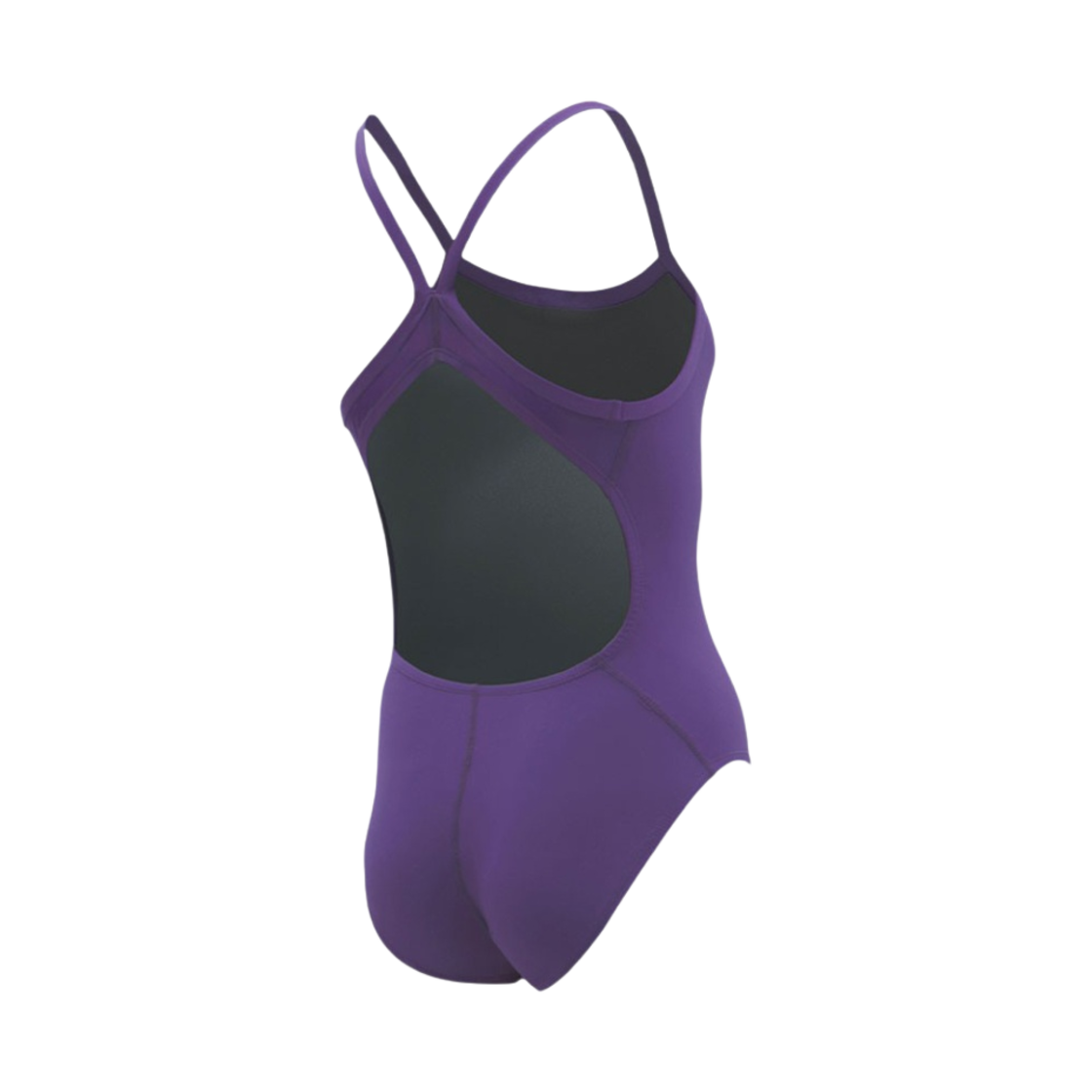 (W) 나이키 스윔 앤서 솔리드 레이서백 스윔수트 와일드 베리((W) Nike Swim Answer Solid Racer Back Swimsuit Wild Berry) - 2