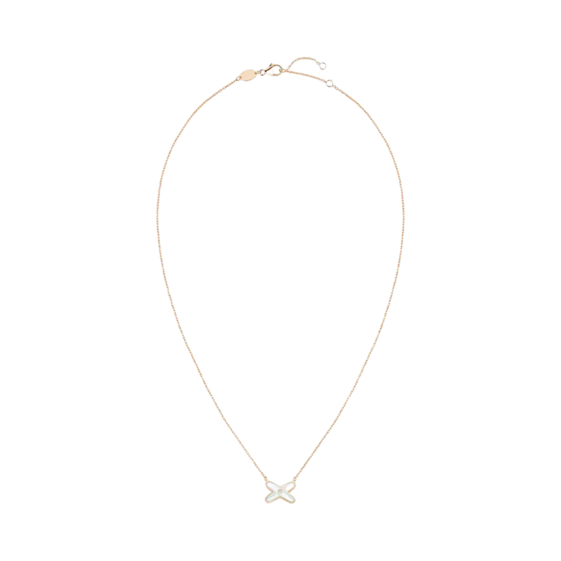쇼메 주 드 리앙 펜던트 로즈 골드 마더 오브 펄 다이아몬드(Chaumet Jeux De Liens Pendant Rose Gold Mother of Pearl Diamond)