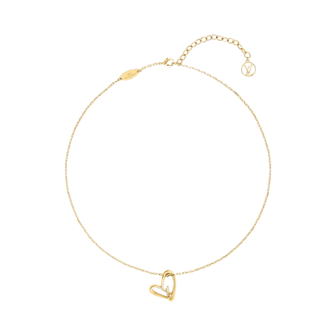(W) 루이비통 폴 인 러브 네클리스 골드((W) Louis Vuitton Fall in Love Necklace Gold) - 1