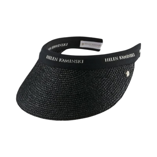 HAT50265 (W) Helen Kaminski Bianca Charcoal Black Logo