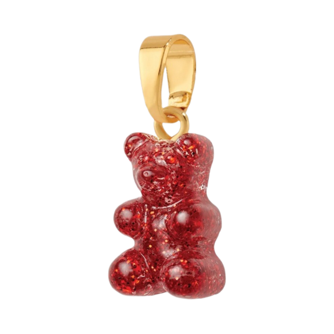 크리스탈 헤이즈 노스텔지아 베어 클래식 커넥터 골드 레드 벨벳(Crystal Haze Nostalgia Bear with Classic Connector Gold Red Velvet) - 1