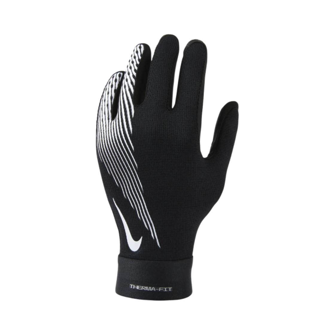 HF0547-011 (GS) Nike Therma-Fit Academy Gloves Black White