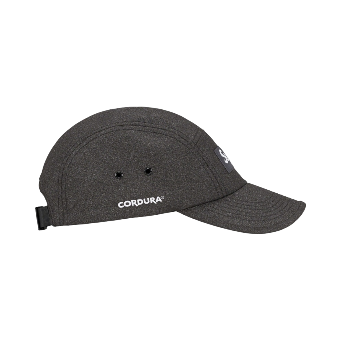 슈프림 글리터 코듀라 캠프캡 블랙 - 23SS(Supreme Glitter Cordura Camp Cap Black - 23SS) - 2