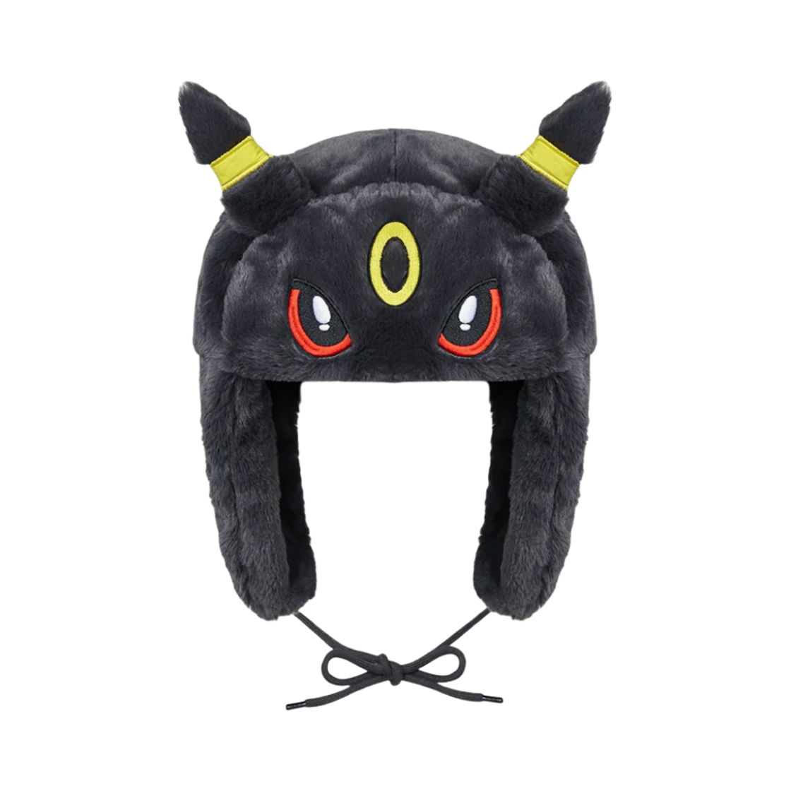 카카지 우샨카 햇 포켓몬 블래키 다크 그레이(Kakazzy Ushanka Hat Pokemon Umbreon Dark Gray)