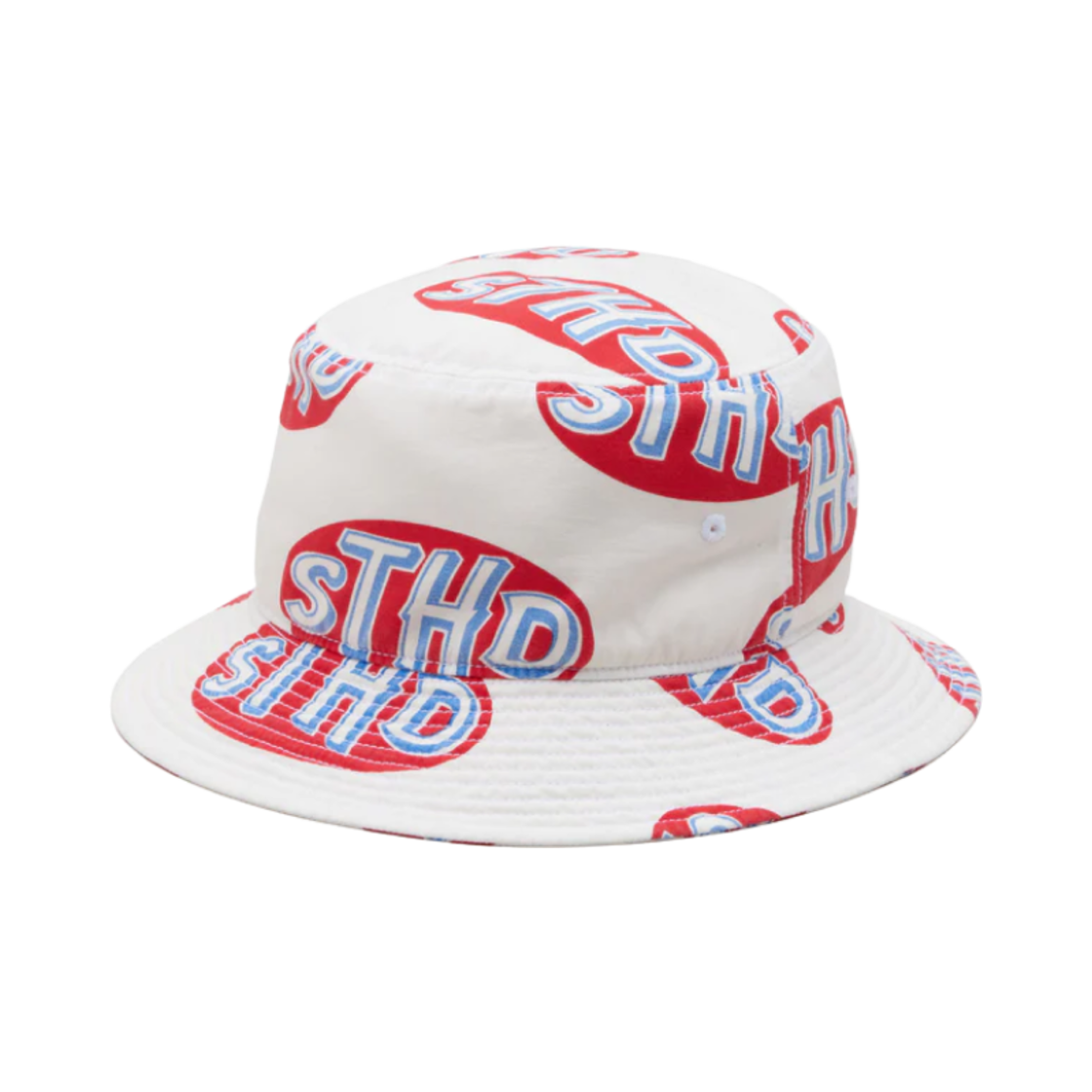 네이버후드 x 세인트 마이클 STHD 버킷햇 화이트 레드 - 23SS(Neighborhood x Saint Mxxxxxx STHD Bucket Hat White Red - 23SS) - 1