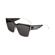 (W) Dior Diorclub M4U Mask Sunglasses Gray