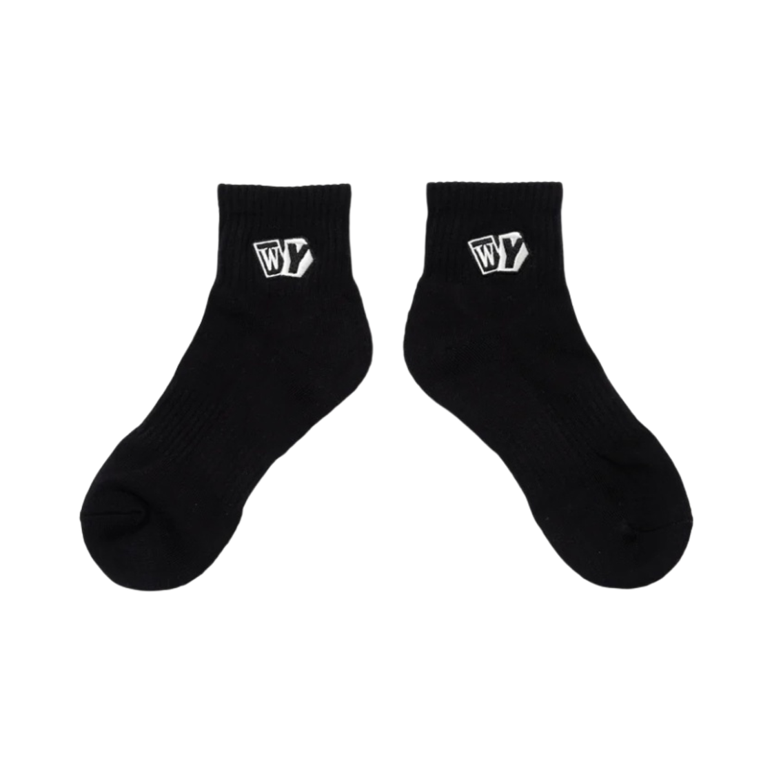 베르디 웨이스티드 유스 숏 파일 삭스 블랙(Verdy Wasted Youth Short Pile Socks Black) - 2