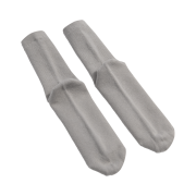 LI2 Slim Flat Crew Socks Gray