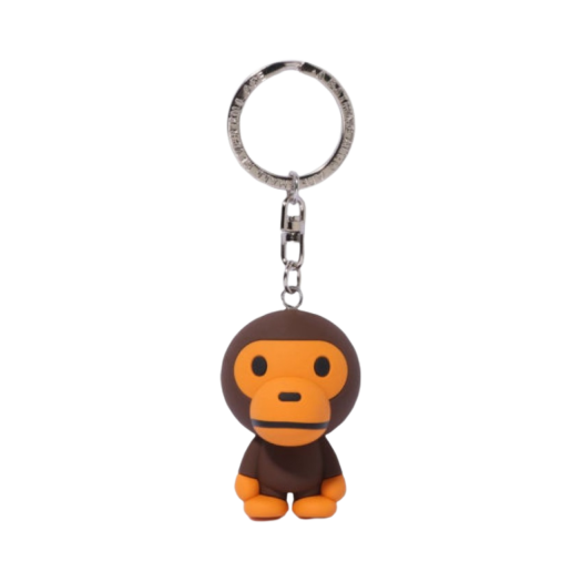 - BAPE Baby Milo Keychain Brown