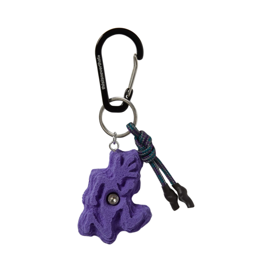 GM243XACKY01PUP Thisisneverthat x Gramicci Climbing Hold Keychain Purple