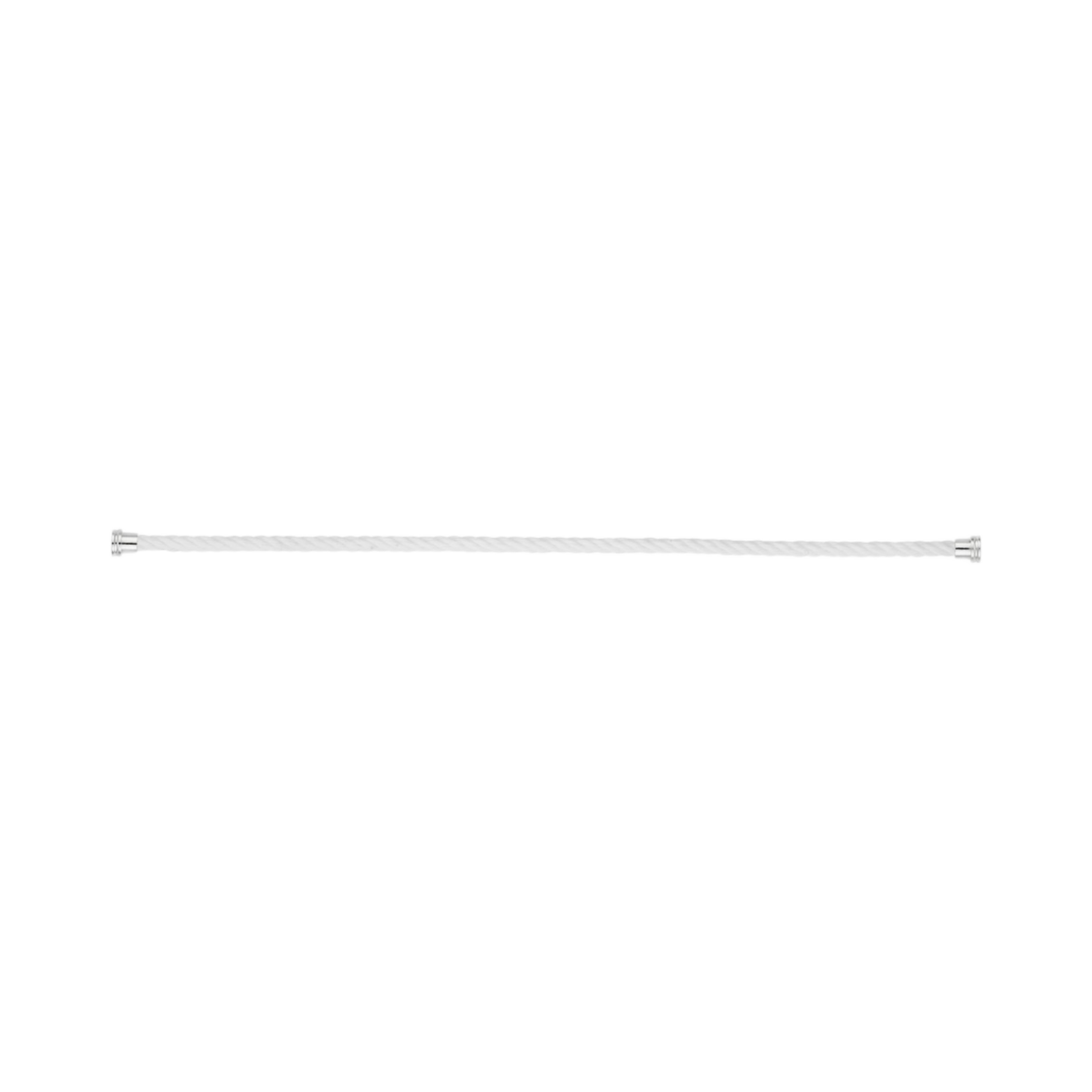 프레드 화이트 케이블 브레이슬릿 미디움 화이트 골드(Fred White Cable Bracelet Medium White Gold)