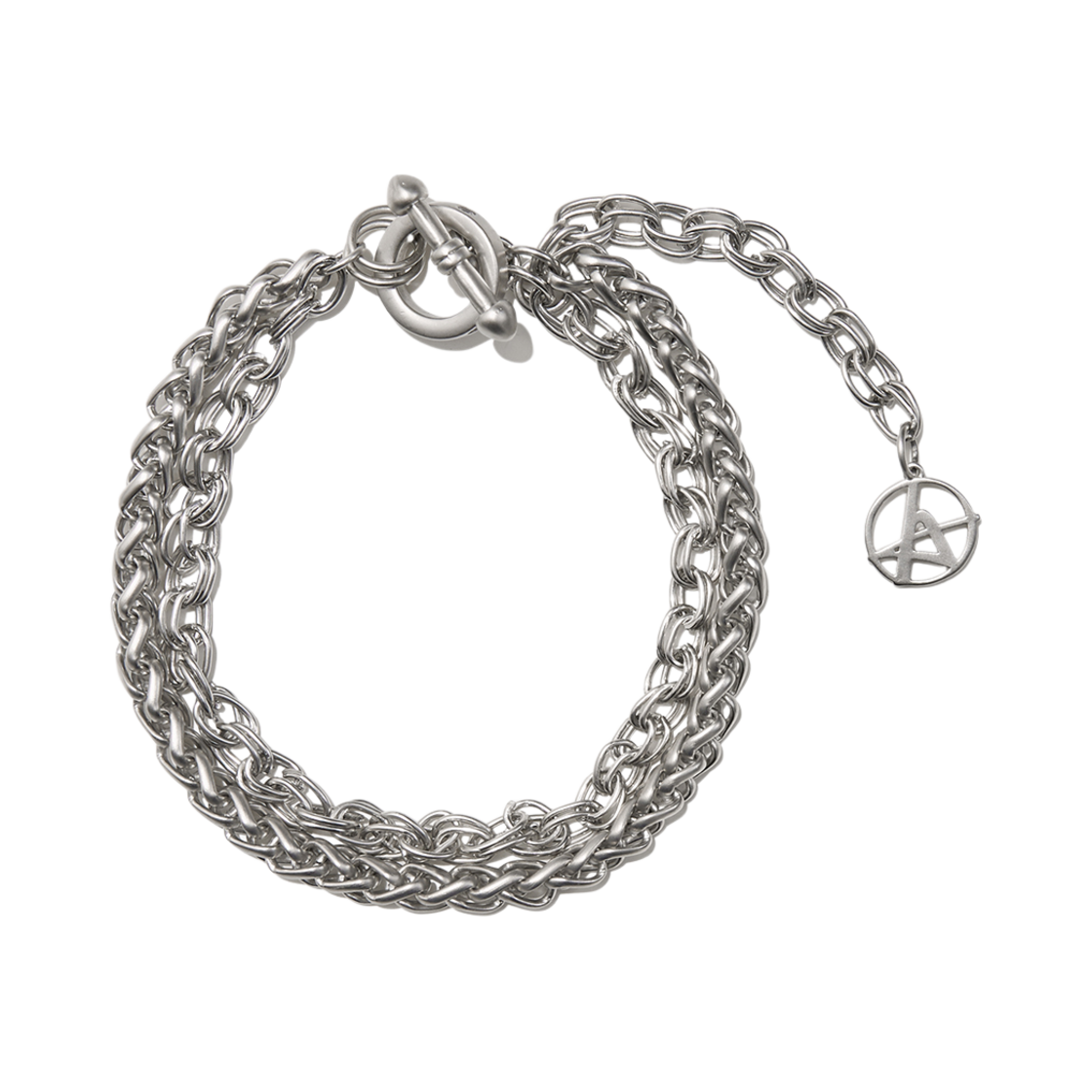 알렌느 멀티 체인 브레이슬릿 실버(Haleine Multi Chain Bracelet Silver (WA110))