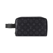 Louis Vuitton Locker Dopp Kit Monogram Eclipse