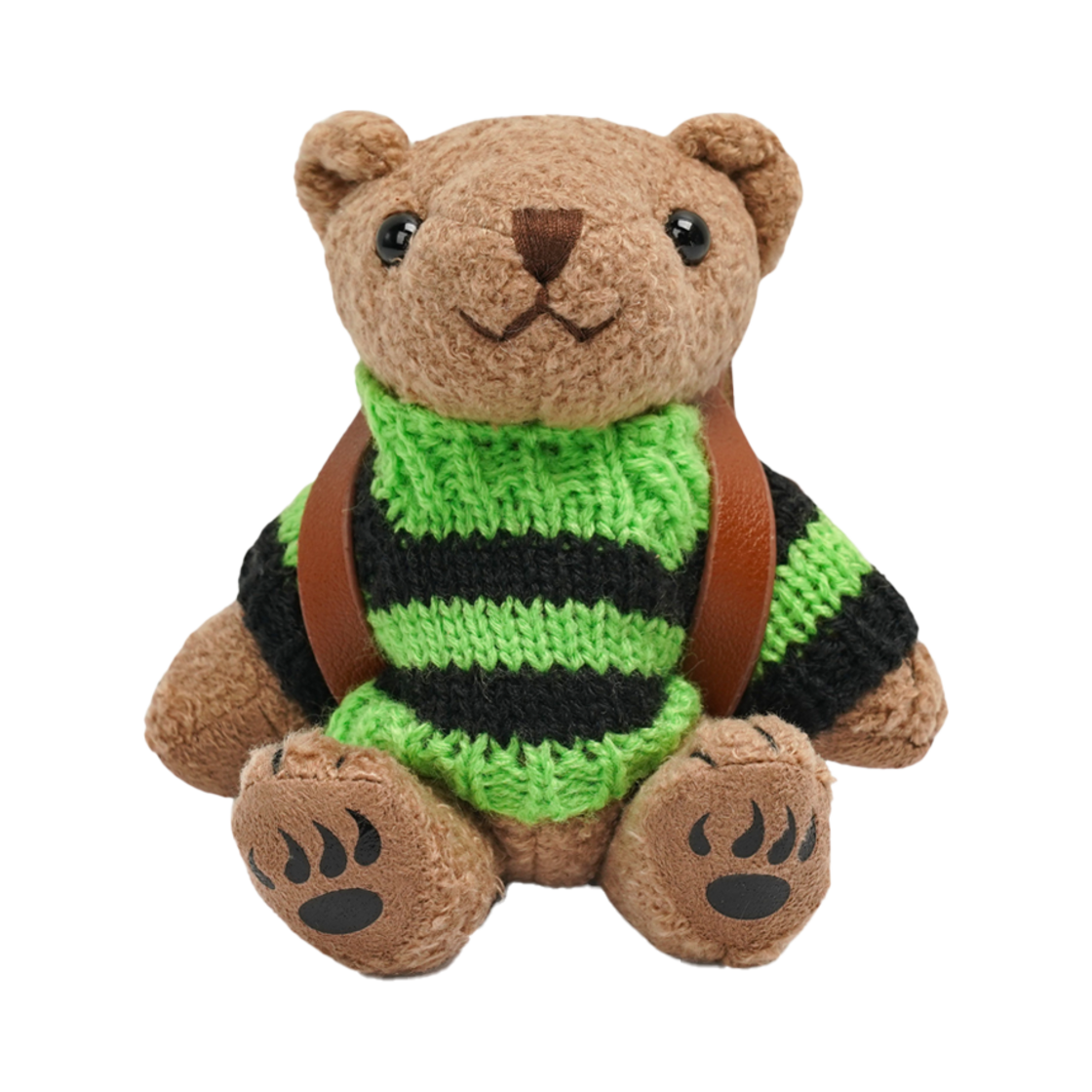 ACBP004281RA_KR BEARPAW Bear Doll Airpods Case Black Stripe