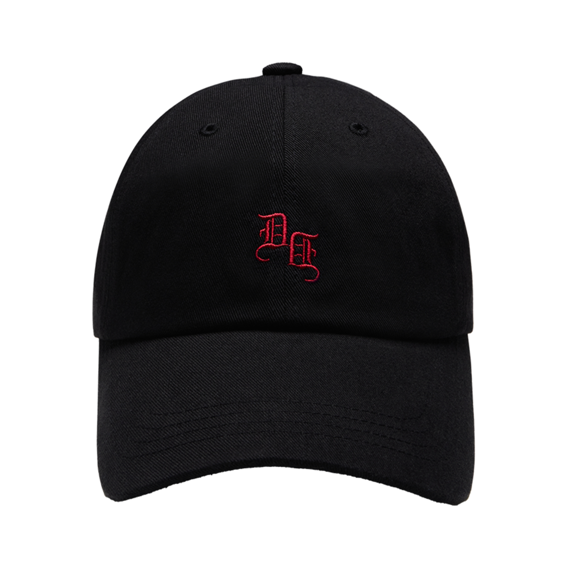 드반 DD 고딕 로고 볼캡 메이플 레드(DVAN DD Gothic Logo Cap Maple Red)