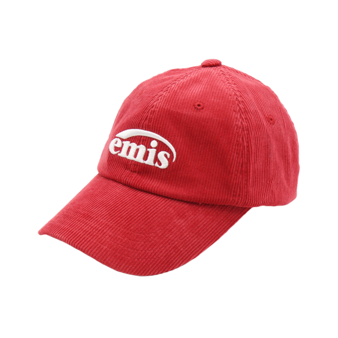 이미스 뉴 로고 코듀로이 이미스 캡 레드(Emis New Logo Corduroy Emis Cap Red)