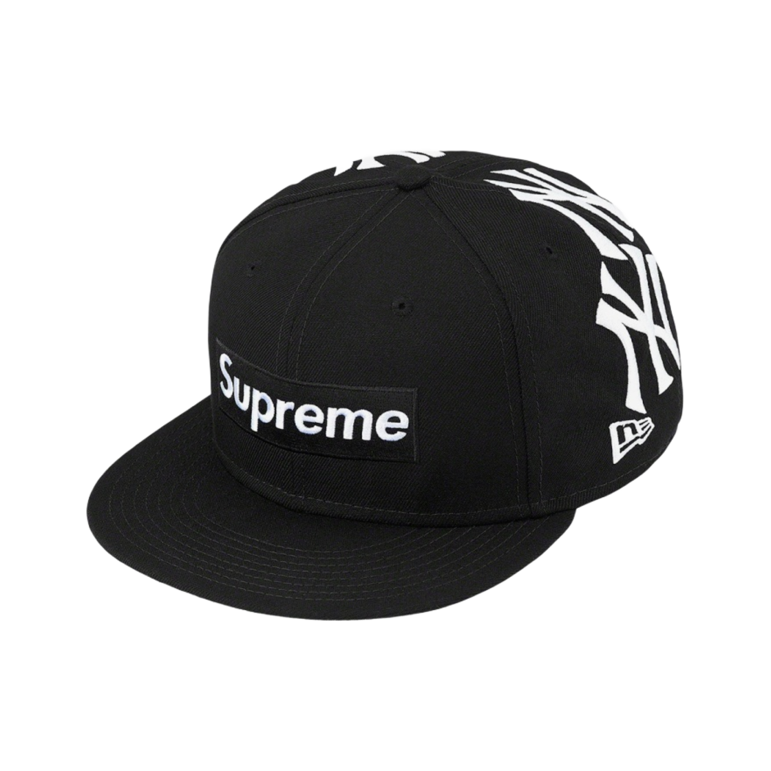 슈프림 x 뉴욕 양키스 박스로고 뉴에라 블랙 - 21FW(Supreme x New York Yankees Box Logo New Era Black - 21FW)