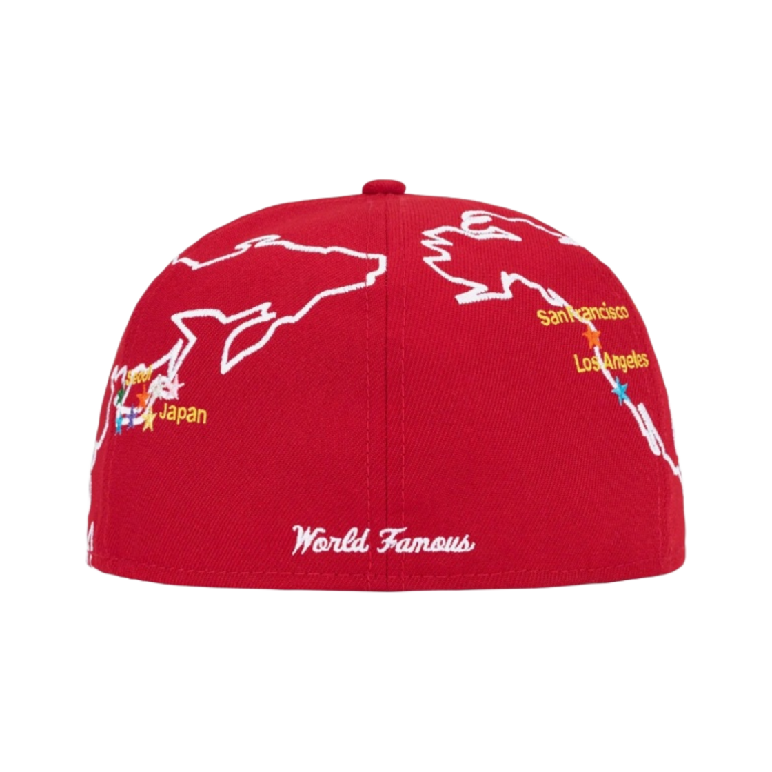 슈프림 월드와이드 박스로고 뉴에라 캡 레드 - 23FW(Supreme Worldwide Box Logo New Era Red - 23FW) - 2