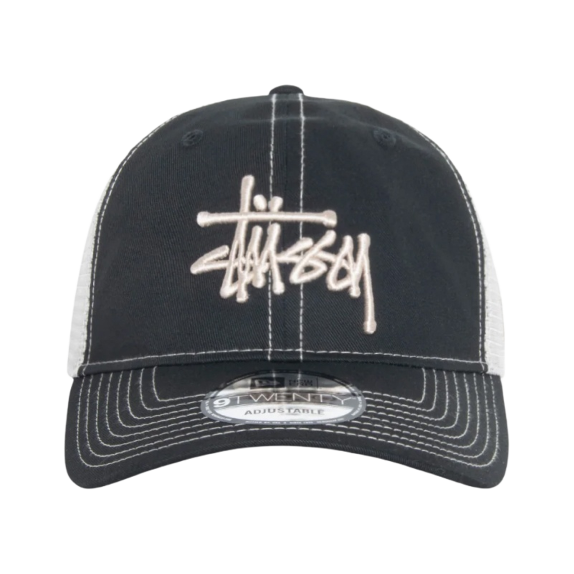 스투시 뉴에라 9Twenty 베이직 트러커 블랙(Stussy New Era 9twenty Basic Trucker Shade Black)