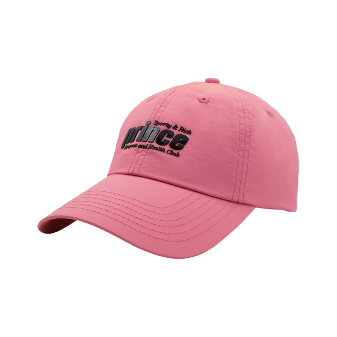 스포티 앤 리치 프린스 스포티 나일론 캡 핑크(Sporty & Rich Prince Sporty Nylon Cap Pink) - 1