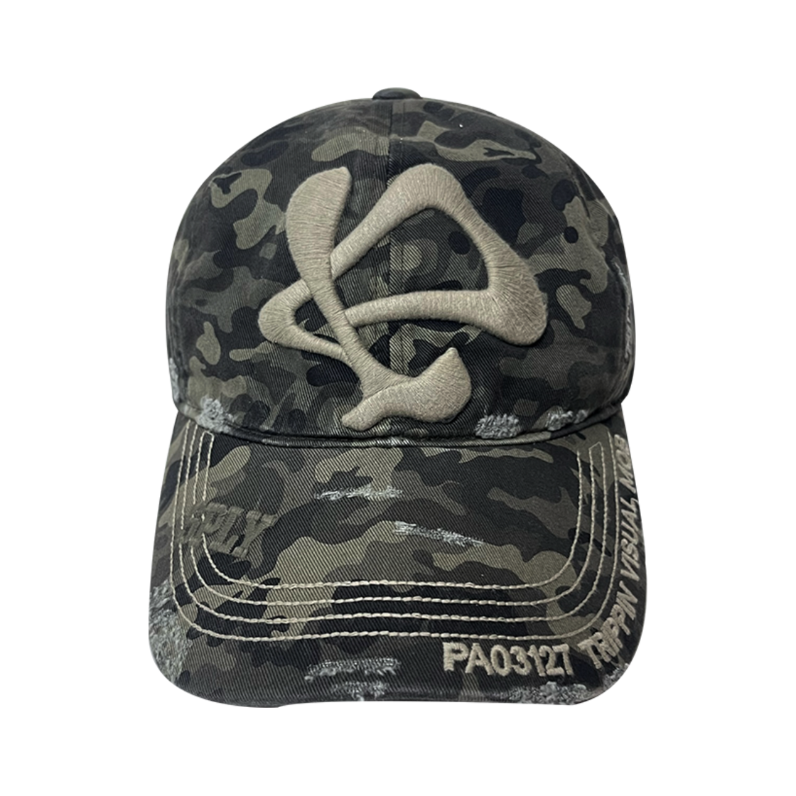 파코서플라이 팟지 로고 캡 카모(PACOSPLY Podge Logo Cap Camo)