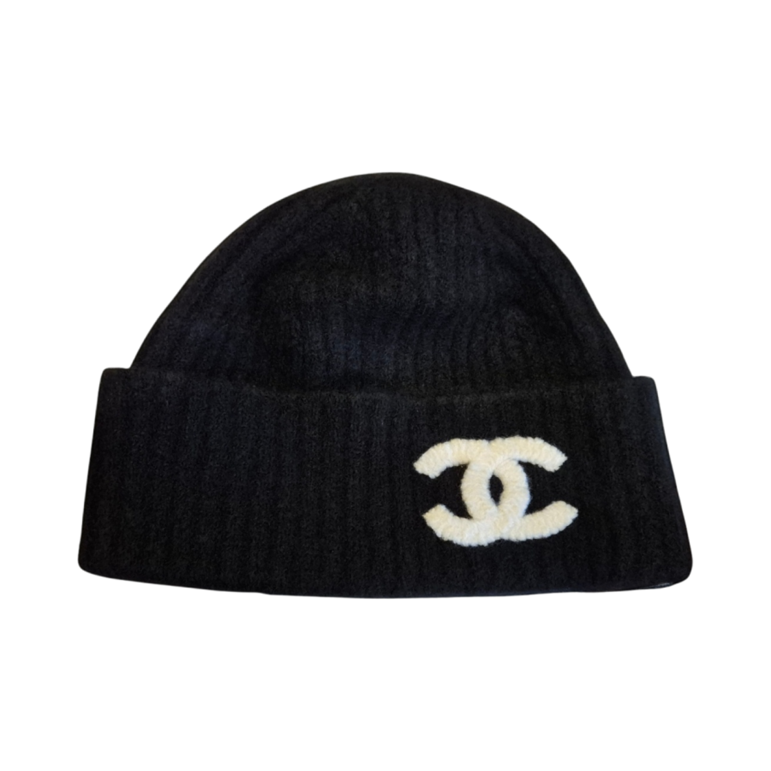 (W) 샤넬 비니 캐시미어 실크 & 블랙((W) Chanel Beanie Cashmere Silk & Black)