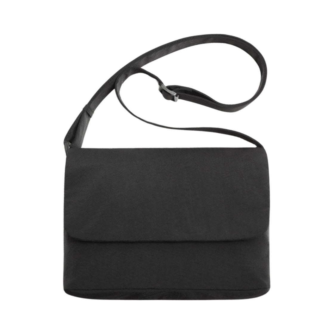 자라 나일론 크로스바디백 플랩 블랙(Zara Nylon Crossbody Bag with Flap Black) - 1