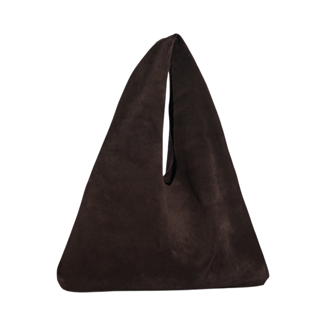 더 로우 스몰 빈들백 스웨이드 브라운 멜란지(The Row Small Bindle Bag in Suede Brown Melange) - 2