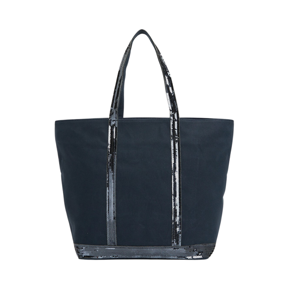 0PVE01-V40409-781 Vanessa Bruno Canvas L Cabas Tote Bag Navy