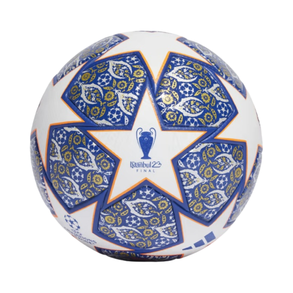 HU1576 Adidas UEFA Champions League Istanbul Pro Ball Royal Blue Solar Orange