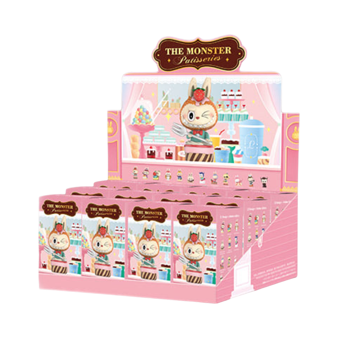 팝마트 라부부 더 몬스터즈 파티쉐 시리즈 미개봉 랜덤박스 (12개입)(Pop Mart Labubu The Monsters Patisseries Series Sealed Case (12 Blind Boxes)) - 1