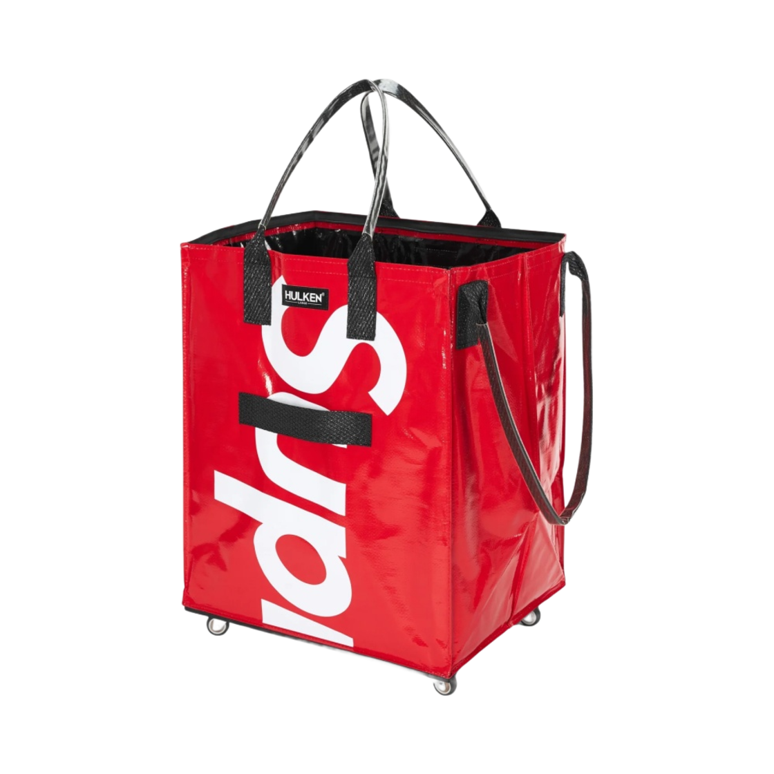 슈프림 x 헐켄 롤링 토트백 레드 - 24FW(Supreme x Hulken Rolling Tote Bag Red - 24FW)
