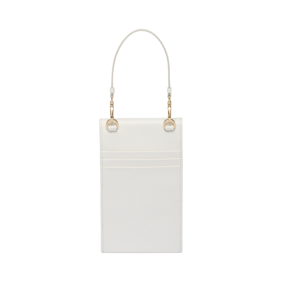 프라다 사피아노 레더 미니백 화이트(Prada Saffiano Leather Mini Bag White) - 3