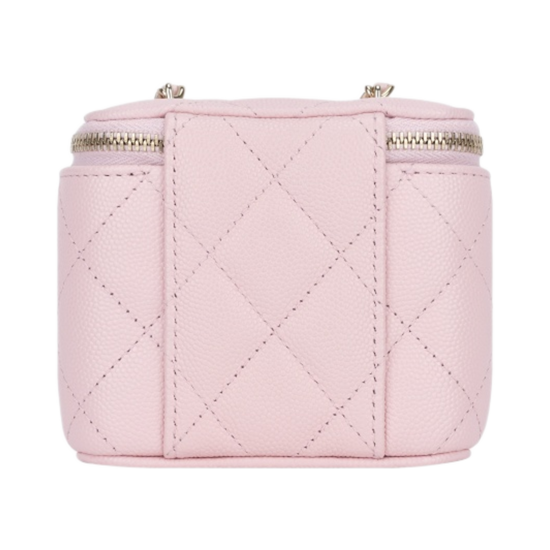 AP1340-Y33352-NH620 Chanel Small Classic Vanity with Chain Grained Calfskin & Gold Light Pink - #2
