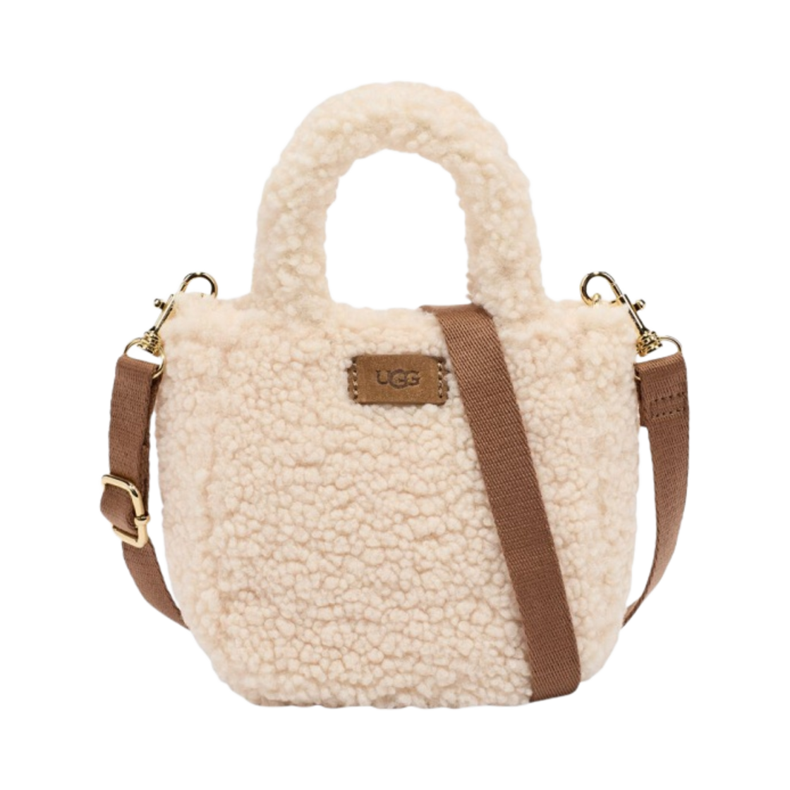 1132390-NAT (W) UGG Maribel Sherpa Mini Bag Natural
