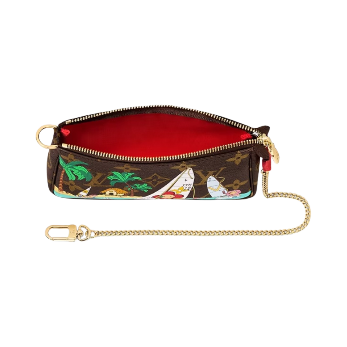 루이비통 미니 포쉐트 악세수아 모노그램 드래곤 프루트 핑크(Louis Vuitton Mini Pochette Accessoires Monogram Dragon Fruit Pink) - 3