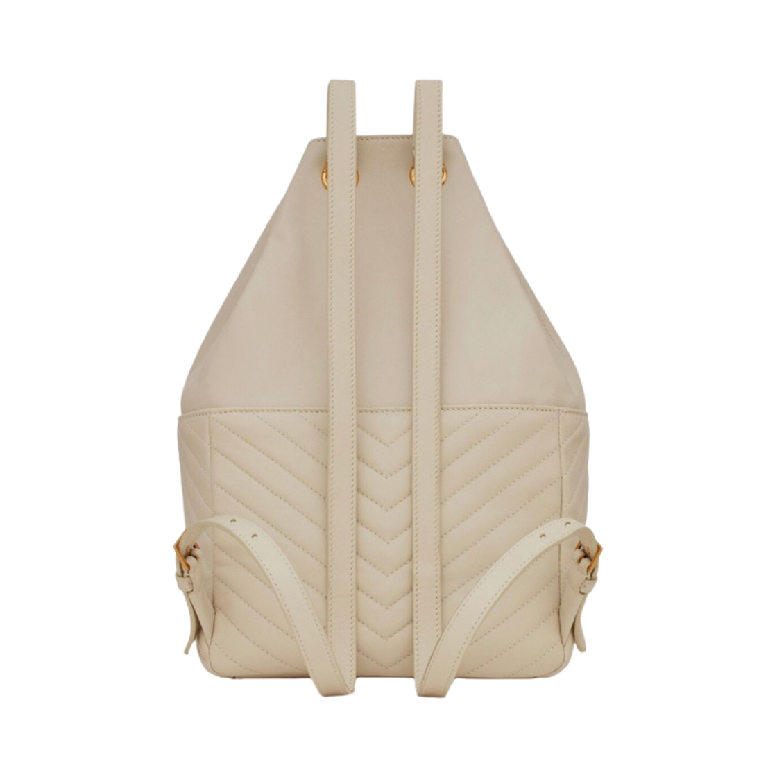 생로랑 램스킨 조 모노그램 백팩 블랑 빈티지(Saint Laurent Joe Monogram Backpack in Lambskin Blanc Vintage) - 2