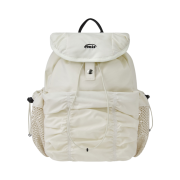 Emis Shirring Backpack Ivory