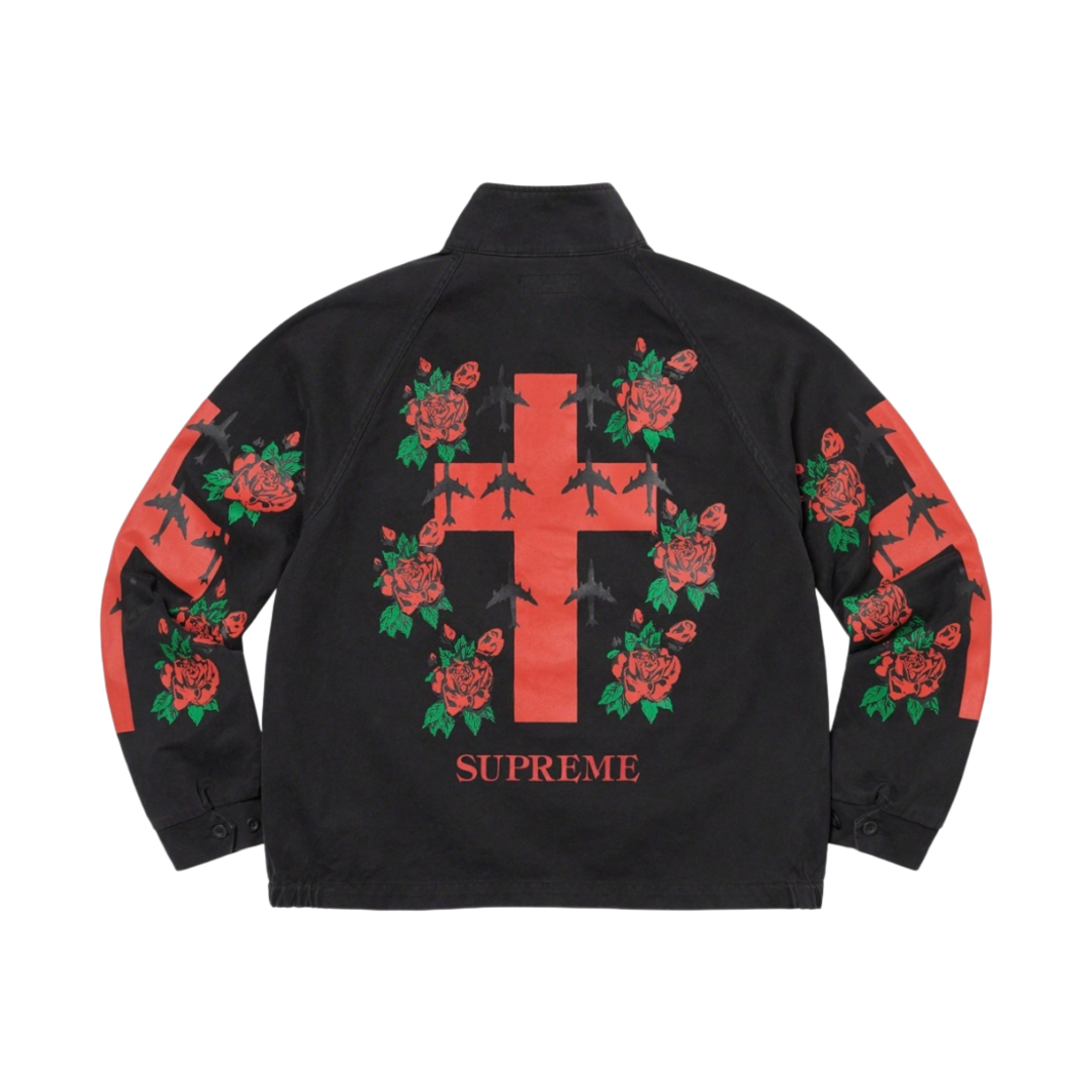 슈프림 디스트럭션 오브 퓨리티 해링턴 자켓 블랙 - 23SS(Supreme Destruction Of Purity Harrington Jacket Black - 23SS) - 2