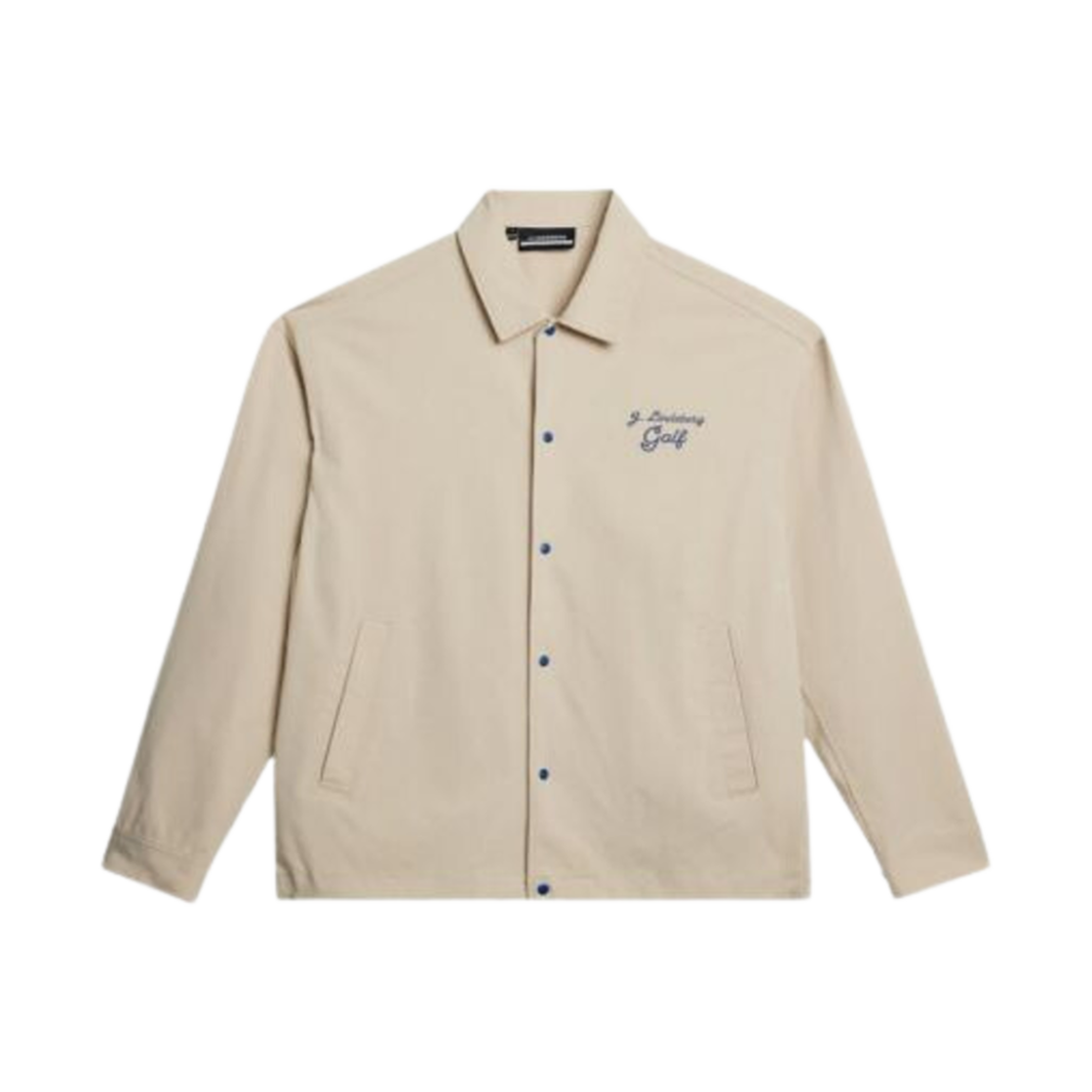 GMOW09472-1679 J.Lindeberg Golf Wear Overshirt Beige
